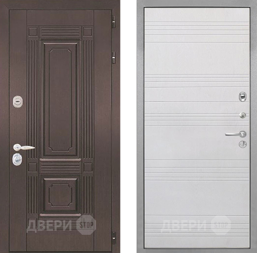 Входная металлическая Дверь Интекрон (INTECRON) Италия ФЛ-316 Белый ясень в Кашире