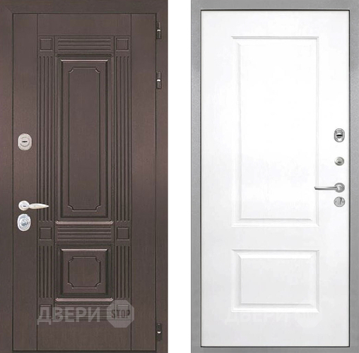 Входная металлическая Дверь Интекрон (INTECRON) Италия Альба Роял Вуд белый в Кашире