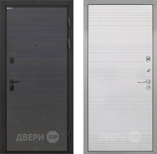Входная металлическая Дверь Интекрон (INTECRON) Профит Black Эковенге ФЛ-316 Белый ясень в Кашире