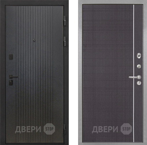 Входная металлическая Дверь Интекрон (INTECRON) Профит Black ФЛ-295 В-07 с молдингом Венге в Кашире