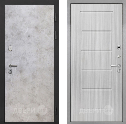 Входная металлическая Дверь Интекрон (INTECRON) Гектор Мрамор Светлый ФЛ-39 Сандал белый в Кашире