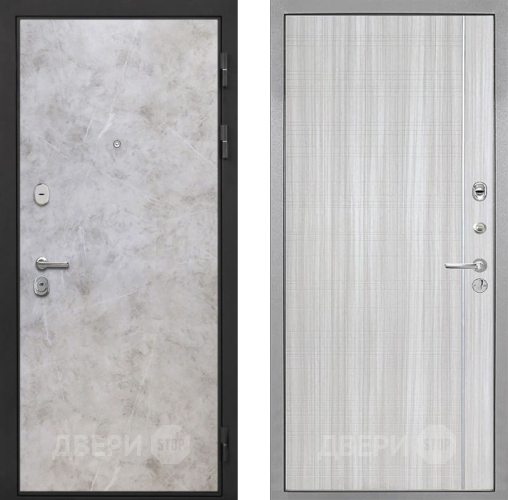 Входная металлическая Дверь Интекрон (INTECRON) Гектор Мрамор Светлый В-07 с молдингом Сандал белый в Кашире