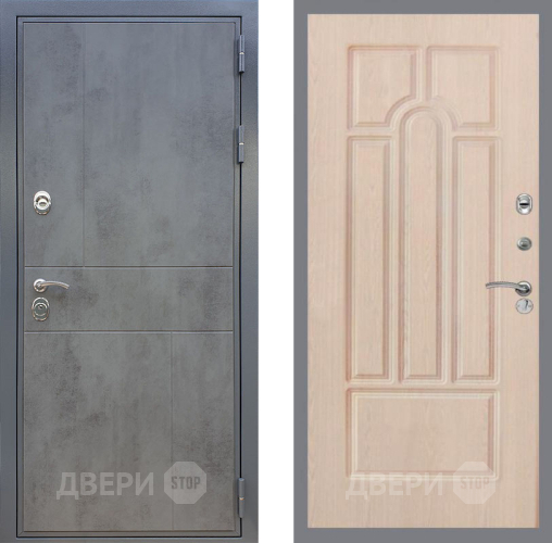 Входная металлическая Дверь Рекс (REX) ФЛ-290 FL-58 Беленый дуб в Кашире