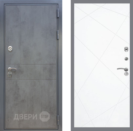 Входная металлическая Дверь Рекс (REX) ФЛ-290 FL-291 Силк Сноу в Кашире