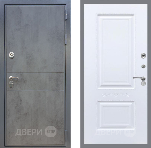 Дверь Рекс (REX) ФЛ-290 Смальта Силк Сноу в Кашире
