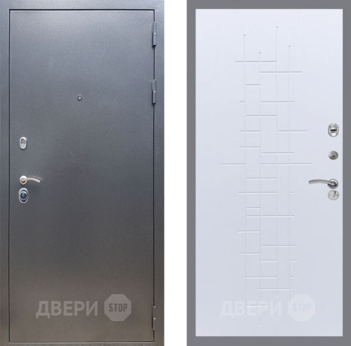 Входная металлическая Дверь Рекс (REX) 11 FL-289 Белый ясень в Кашире