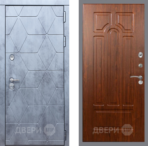 Входная металлическая Дверь Рекс (REX) 28 FL-58 Морёная берёза в Кашире