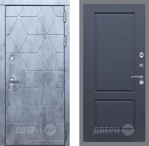 Входная металлическая Дверь Рекс (REX) 28 FL-117 Силк титан в Кашире