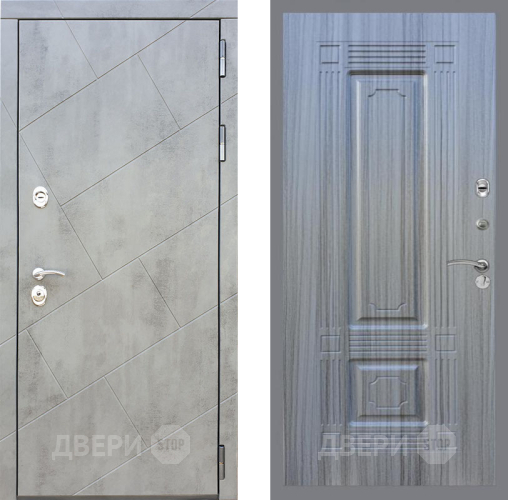 Входная металлическая Дверь Рекс (REX) 22 FL-2 Сандал грей в Кашире