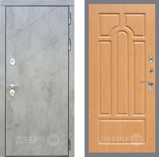 Входная металлическая Дверь Рекс (REX) 22 FL-58 Дуб в Кашире