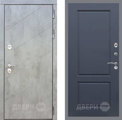 Входная металлическая Дверь Рекс (REX) 22 FL-117 Силк титан в Кашире