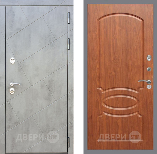 Входная металлическая Дверь Рекс (REX) 22 FL-128 Морёная берёза в Кашире