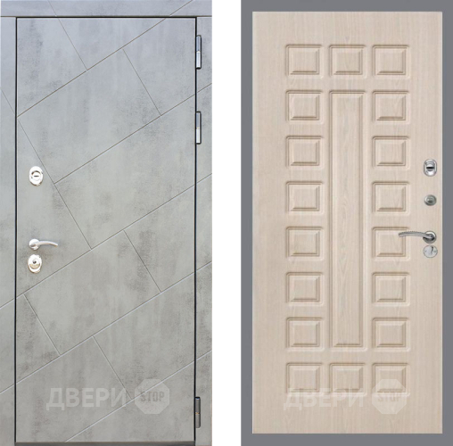 Входная металлическая Дверь Рекс (REX) 22 FL-183 Беленый дуб в Кашире