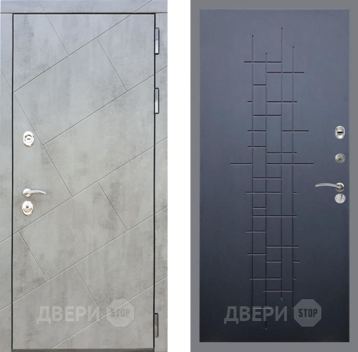 Входная металлическая Дверь Рекс (REX) 22 FL-289 Ясень черный в Кашире