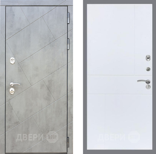 Входная металлическая Дверь Рекс (REX) 22 FL-290 Силк Сноу в Кашире