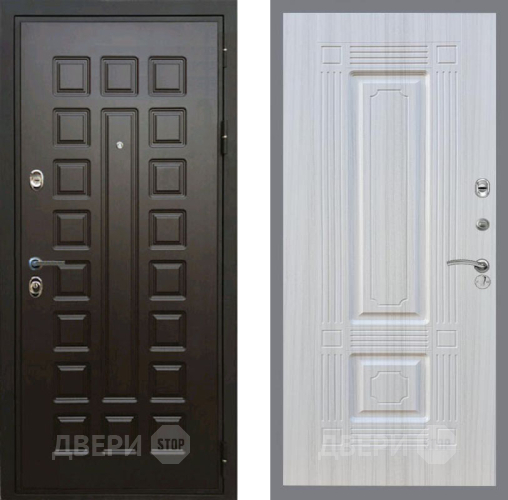 Входная металлическая Дверь Рекс (REX) Премиум 3к FL-2 Сандал белый в Кашире