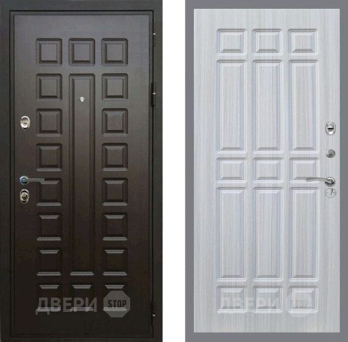 Входная металлическая Дверь Рекс (REX) Премиум 3к FL-33 Сандал белый в Кашире