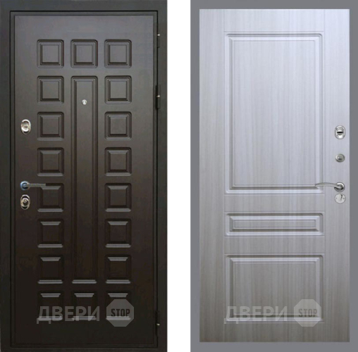 Входная металлическая Дверь Рекс (REX) Премиум 3к FL-243 Сандал белый в Кашире
