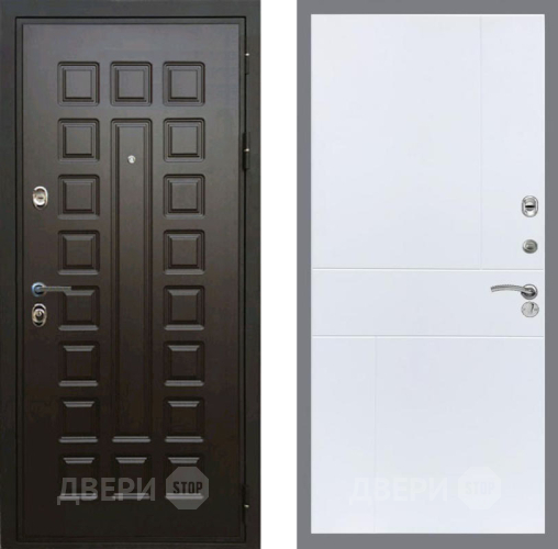 Входная металлическая Дверь Рекс (REX) Премиум 3к FL-290 Силк Сноу в Кашире