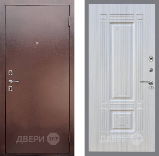 Входная металлическая Дверь Рекс (REX) 1 FL-2 Сандал белый в Кашире
