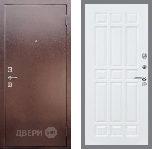 Входная металлическая Дверь Рекс (REX) 1 FL-33 Силк Сноу в Кашире