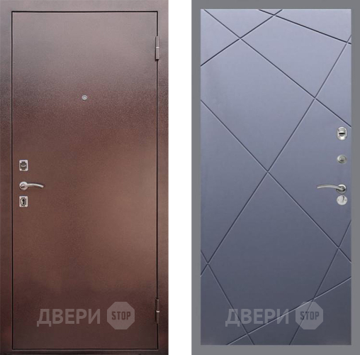 Входная металлическая Дверь Рекс (REX) 1 FL-291 Силк титан в Кашире