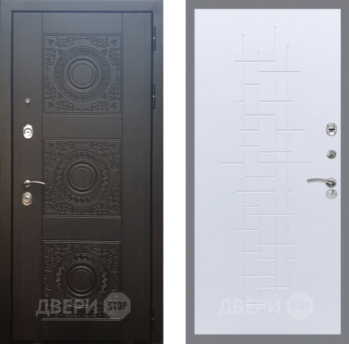 Входная металлическая Дверь Рекс (REX) 10 FL-289 Белый ясень в Кашире