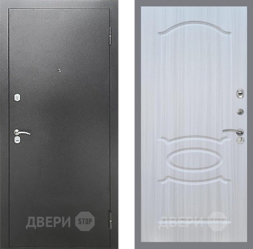 Входная металлическая Дверь Рекс (REX) Сити FL-128 Сандал белый в Кашире