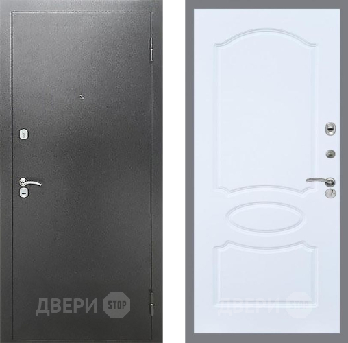 Входная металлическая Дверь Рекс (REX) Сити FL-128 Силк Сноу в Кашире