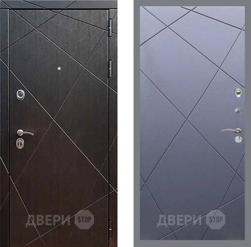 Входная металлическая Дверь Рекс (REX) 13 Венге FL-291 Силк титан в Кашире