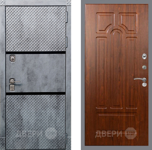 Входная металлическая Дверь Рекс (REX) 15 Бетон Темный FL-58 Морёная берёза в Кашире