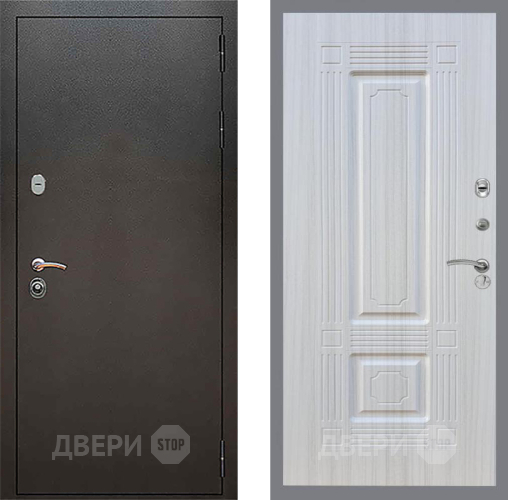 Входная металлическая Дверь Рекс (REX) 5 Серебро Антик FL-2 Сандал белый в Кашире