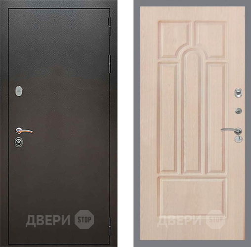 Входная металлическая Дверь Рекс (REX) 5 Серебро Антик FL-58 Беленый дуб в Кашире