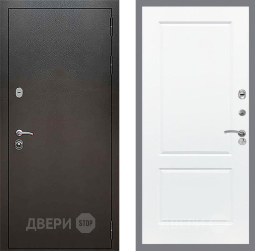 Дверь Рекс (REX) 5 Серебро Антик FL-117 Силк Сноу в Кашире
