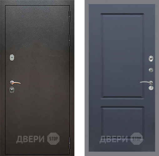 Входная металлическая Дверь Рекс (REX) 5 Серебро Антик FL-117 Силк титан в Кашире