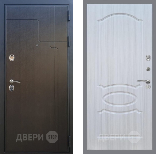 Входная металлическая Дверь Рекс (REX) Премиум-246 FL-128 Сандал белый в Кашире