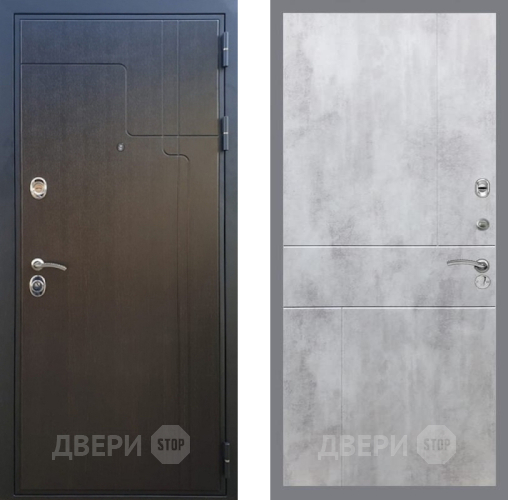 Входная металлическая Дверь Рекс (REX) Премиум-246 FL-290 Бетон светлый в Кашире