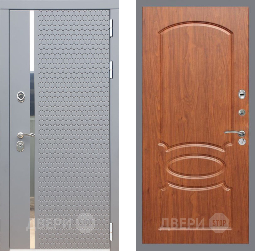Дверь Рекс (REX) 24 FL-128 Морёная берёза в Кашире