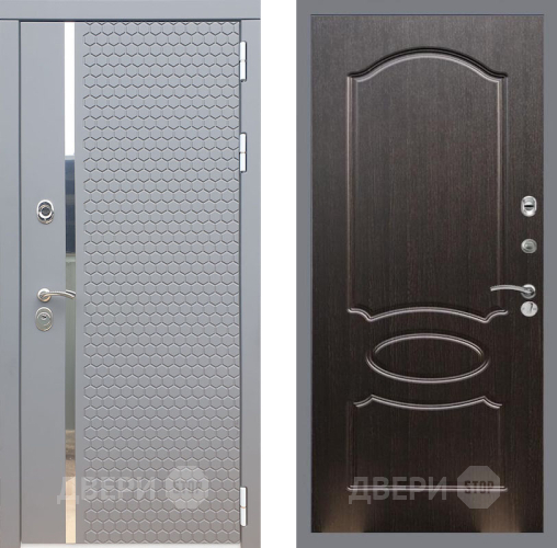 Входная металлическая Дверь Рекс (REX) 24 FL-128 Венге светлый в Кашире