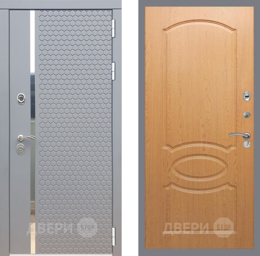 Входная металлическая Дверь Рекс (REX) 24 FL-128 Дуб в Кашире