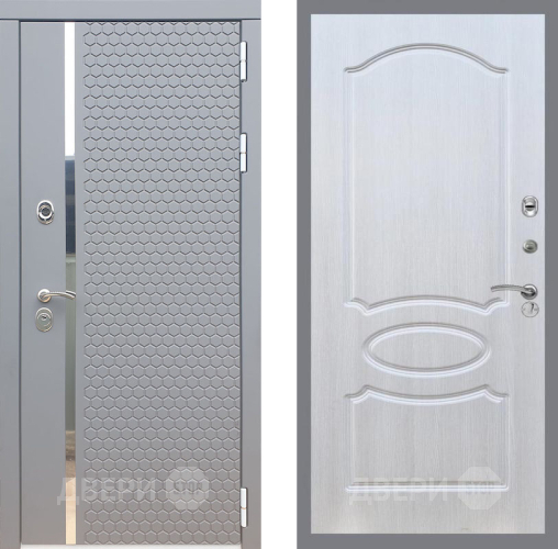 Входная металлическая Дверь Рекс (REX) 24 FL-128 Лиственница беж в Кашире