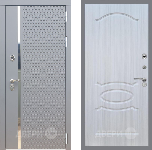 Входная металлическая Дверь Рекс (REX) 24 FL-128 Сандал белый в Кашире