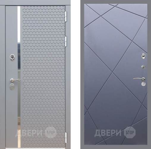 Входная металлическая Дверь Рекс (REX) 24 FL-291 Силк титан в Кашире