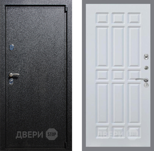 Входная металлическая Дверь Рекс (REX) 3 FL-33 Белый ясень в Кашире