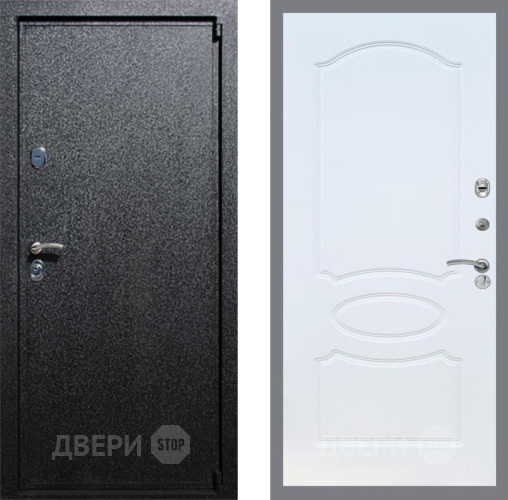 Входная металлическая Дверь Рекс (REX) 3 FL-128 Белый ясень в Кашире