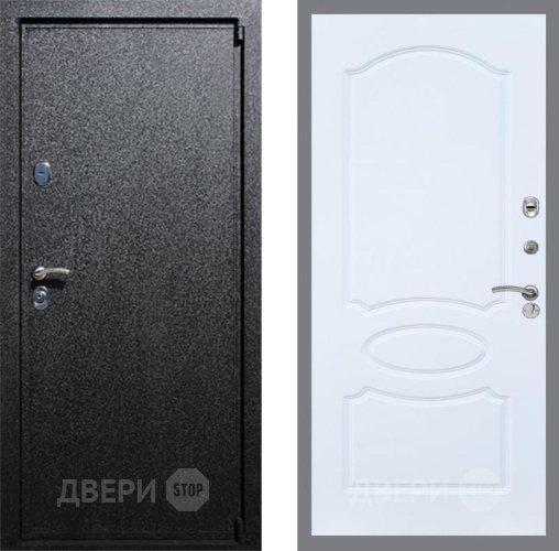 Входная металлическая Дверь Рекс (REX) 3 FL-128 Силк Сноу в Кашире