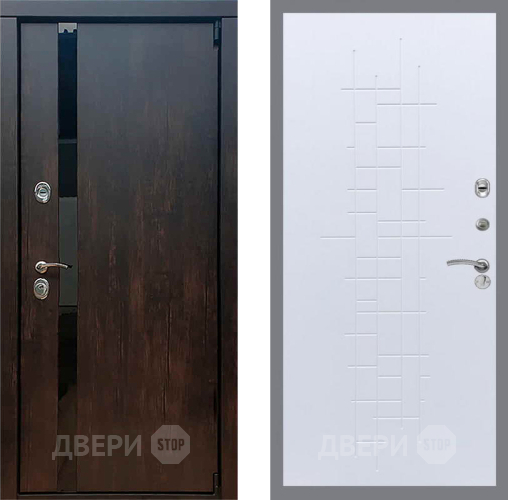 Входная металлическая Дверь Рекс (REX) 26 FL-289 Белый ясень в Кашире