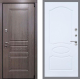 Входная металлическая Дверь Рекс (REX) Пренмиум-S FL-128 Силк Сноу в Кашире