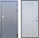 Входная металлическая Дверь Стоп КОСМО ФЛ-128 Сандал белый в Кашире