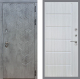 Входная металлическая Дверь Стоп БЕТОН ФЛ-102 Сандал белый в Кашире